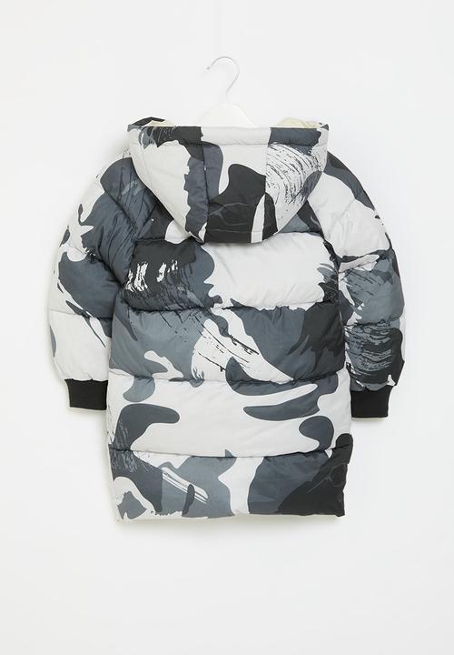 Pop Candy - Printed puffer jacket - multi