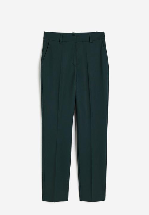 H&M - Cigarette trousers - green