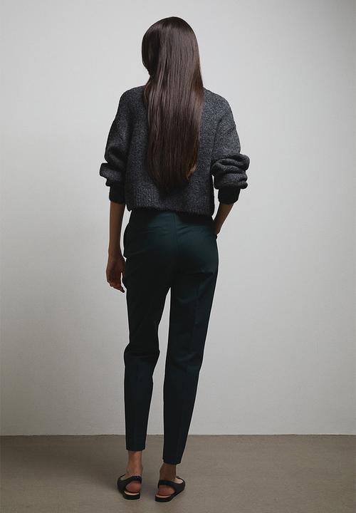 H&M - Cigarette trousers - green