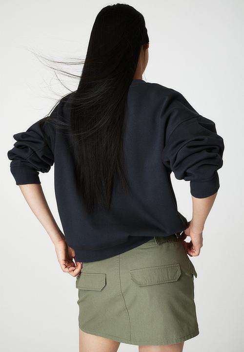 H&M - Printed sweatshirt - dark grey the doors