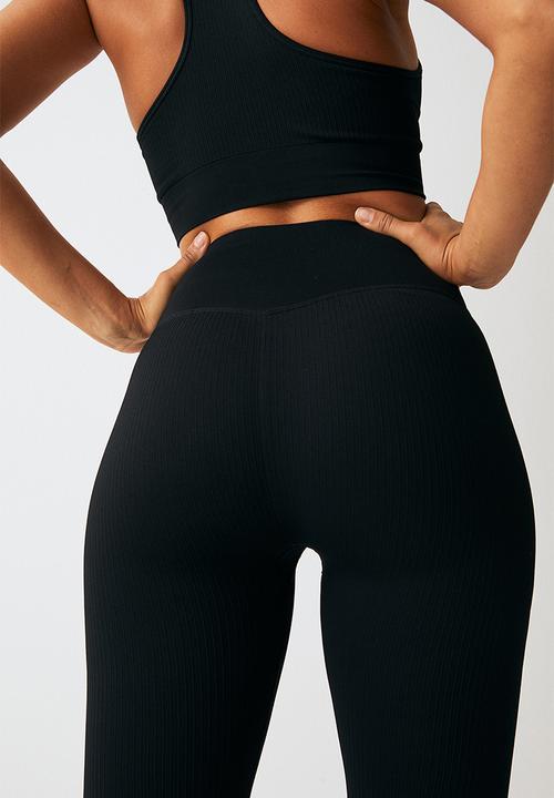 H&M - Drymove™ seamless sports tights - black