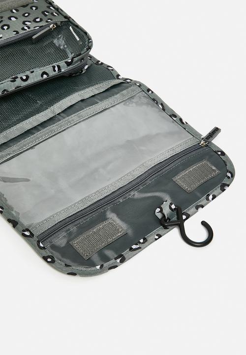 H&S - Jet setter hanging toiletry bag - grey