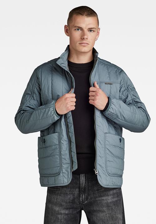 G-STAR - Liner Overshirt Manor poplin - axis