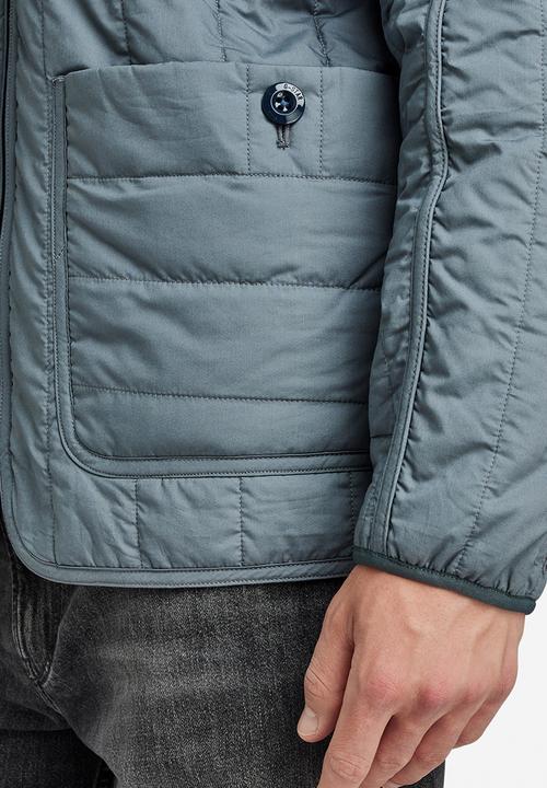 G-STAR - Liner Overshirt Manor poplin - axis