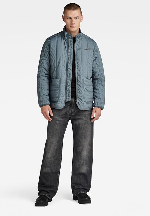 G-STAR - Liner Overshirt Manor poplin - axis