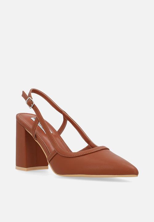 Madison® - Paula slingback block heel - tan