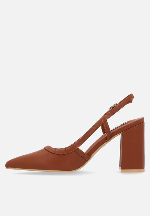 Madison® - Paula slingback block heel - tan