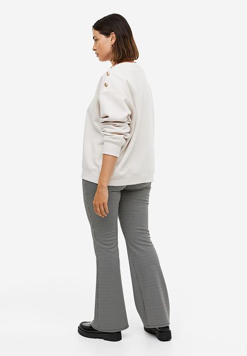 H&M - Flared leggings - black