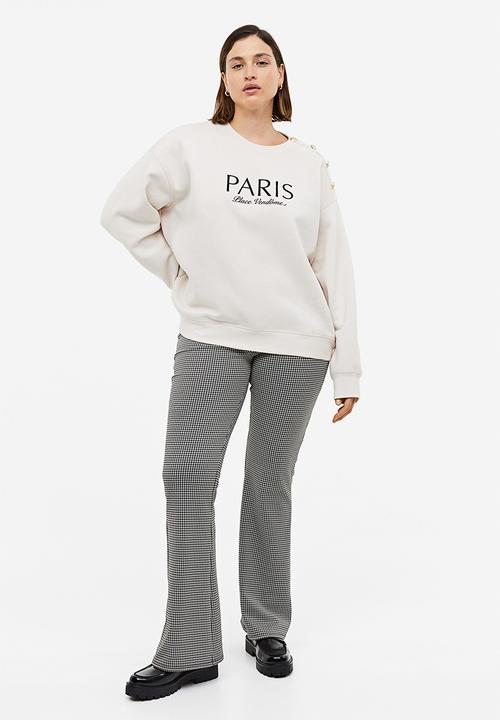 H&M - Flared leggings - black