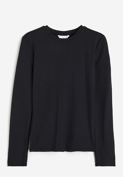 H&M - Jersey top - black