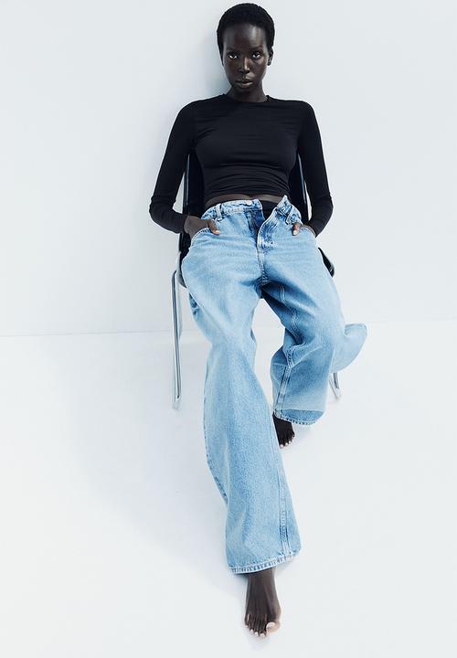 H&M - Jersey top - black