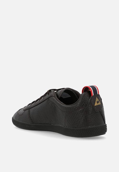 Le Coq Sportif - Provencale ii low pu croco - reglisse/old brass