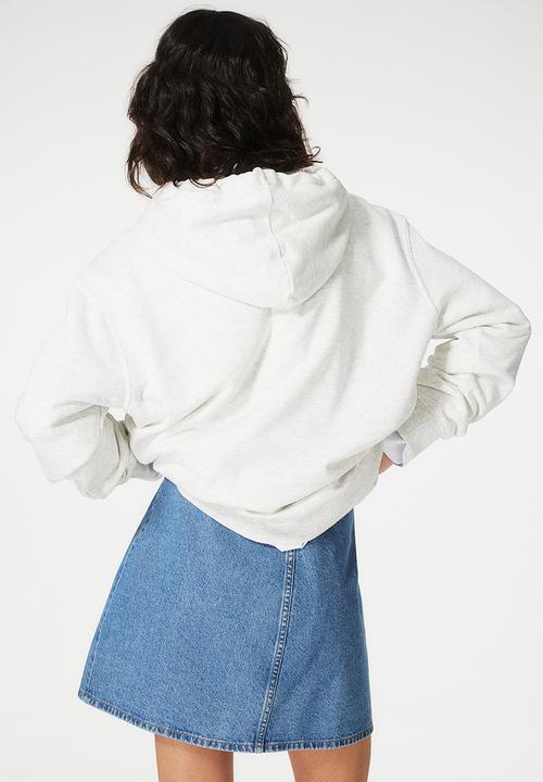 H&M - Hoodie - light grey marl & paris