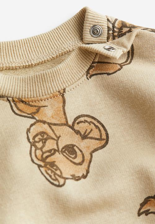 H&M - 2-piece sweatshirt set - beige
