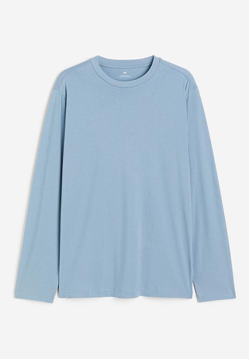 H&M - Regular fit jersey top - blue