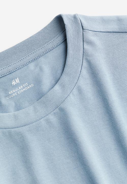 H&M - Regular fit jersey top - blue
