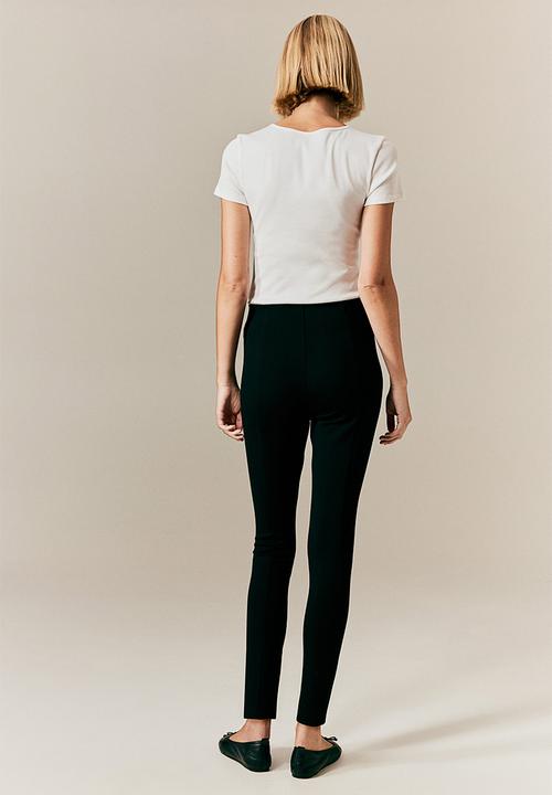 H&M - Heavy jersey leggings - black