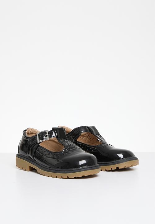 Pop Candy - T strap maryjanes - black