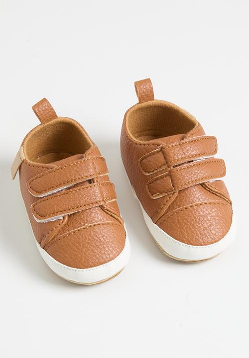 Pop Candy - Twin strap sneakers - brown
