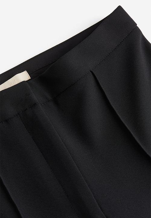 H&M - Flared-hem trousers - black