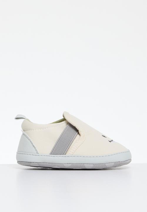 Pop Candy - Printed booties - beige