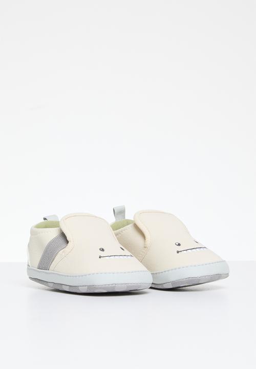 Pop Candy - Printed booties - beige