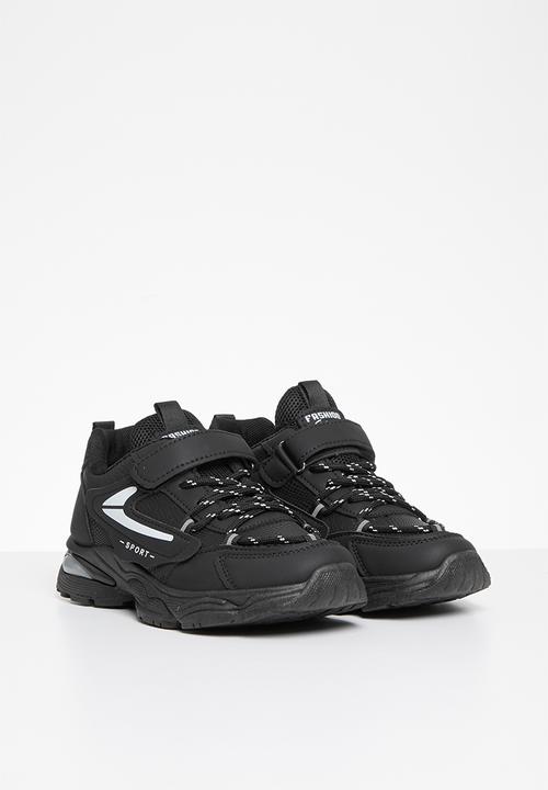 Pop Candy - Lace & velcro strap - black & white