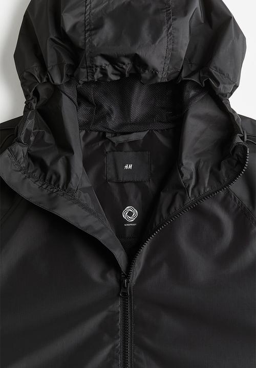 H&M - Regular fit windbreaker - black