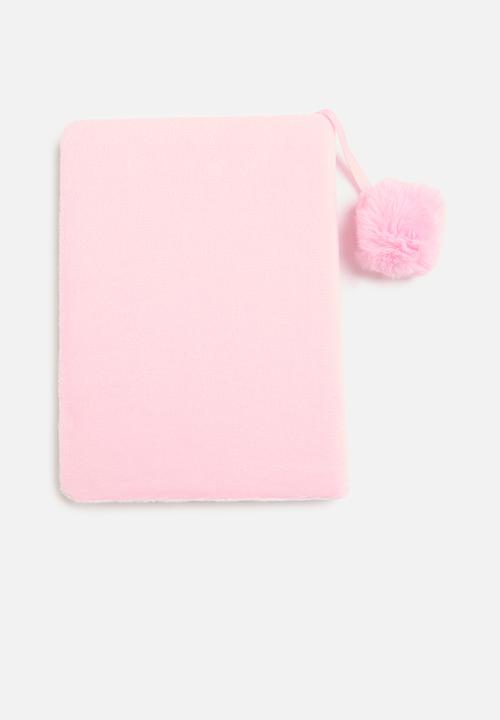Pop Candy - Unicorn print journal - silver & pink