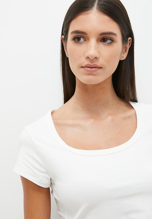 Reebok - Cl wde jersey top - chalk