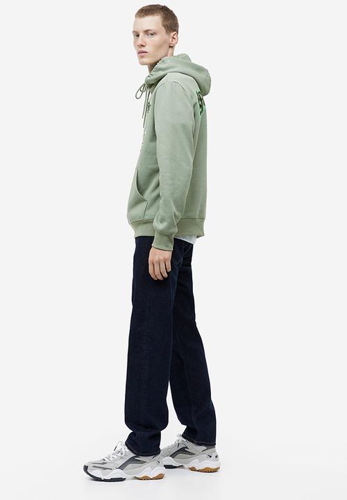 H&M - Regular fit hoodie - green/spongebob squarepants