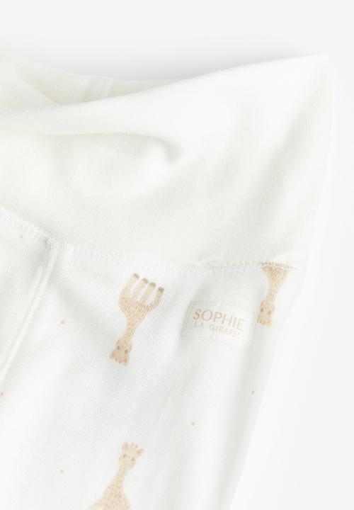 H&M - 2 Piece printed cotton jersey set - white