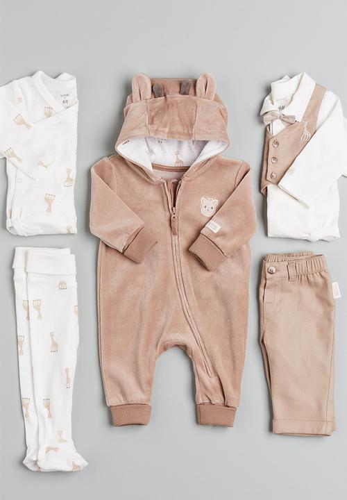 H&M - 2 Piece printed cotton jersey set - white