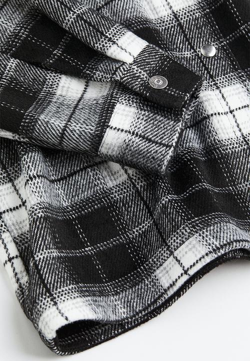 H&M - Shacket - black