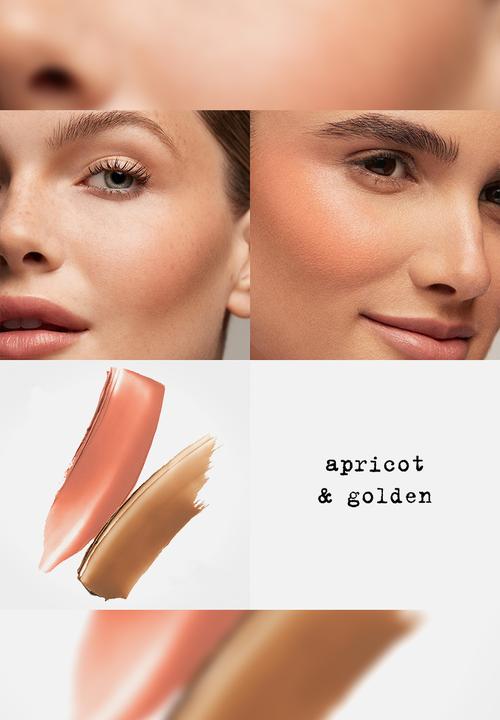 Stila - Blush & Bronze Hydro-Blur Cheek Duo - Apricot & Golden