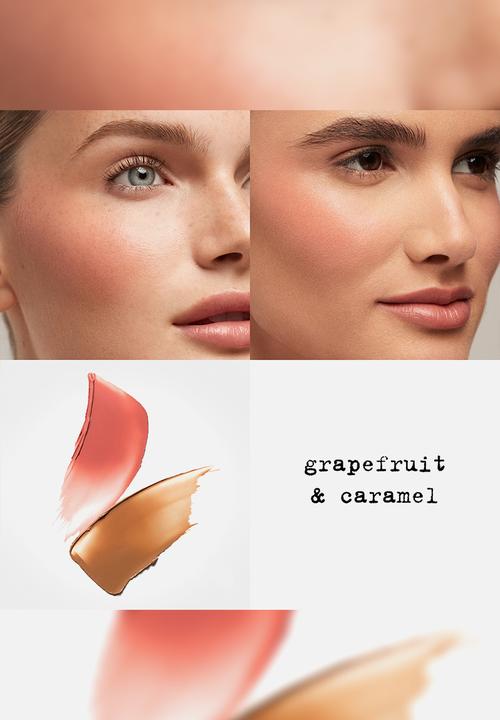 Stila - Blush & Bronze Hydro-Blur Cheek Duo - Grapefruit & Caramel