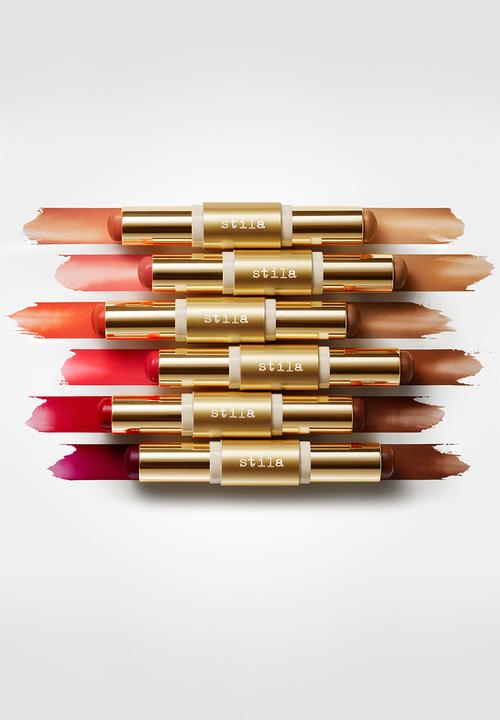 Stila - Blush & Bronze Hydro-Blur Cheek Duo - Grapefruit & Caramel