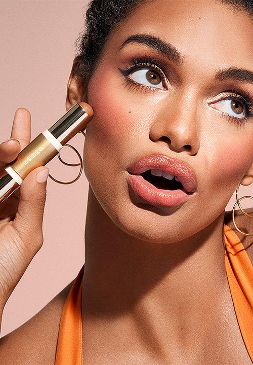 Stila - Blush & Bronze Hydro-Blur Cheek Duo - Dragon Fruit & Coca