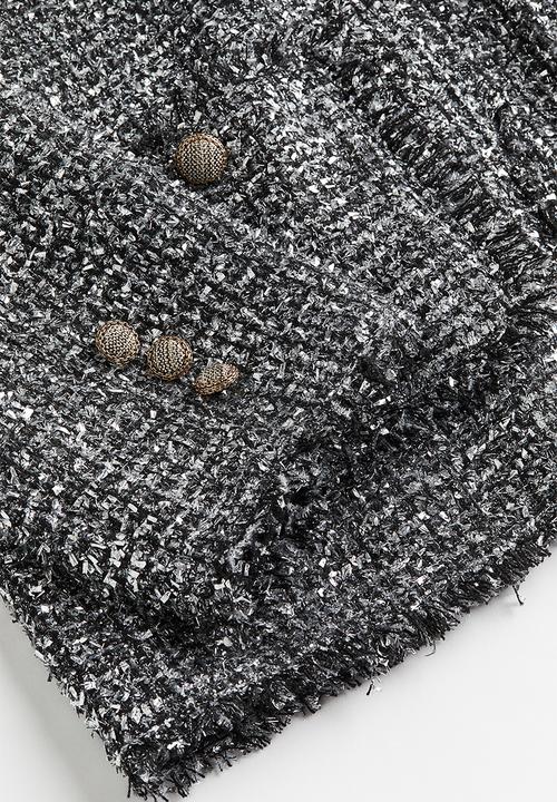 H&M - Textured jacket - grey marl