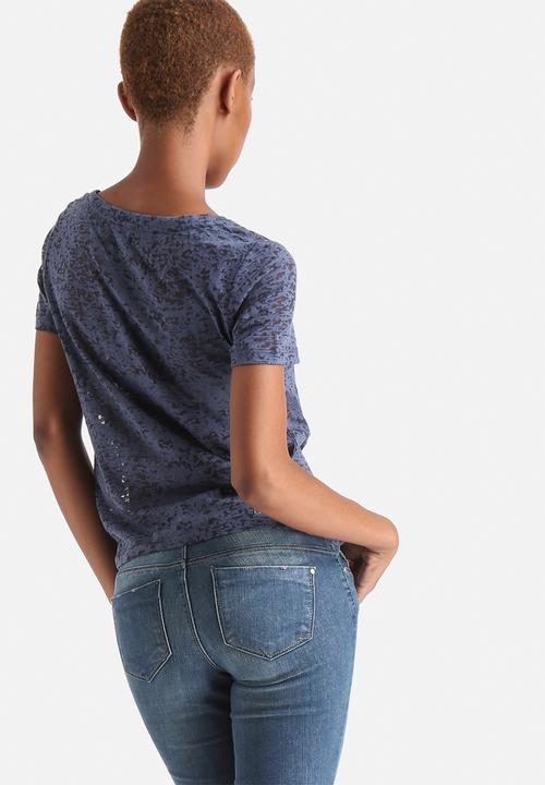 ONLY - Gry Plain Tee