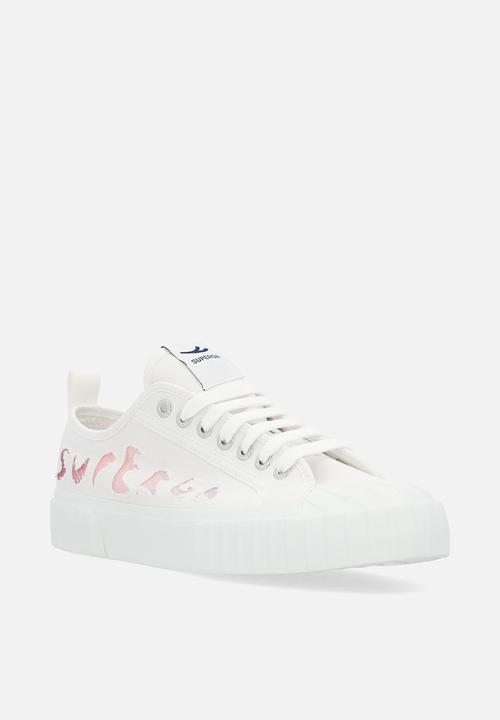 SUPERGA - 2630 Ripped ripped logo - ale white 