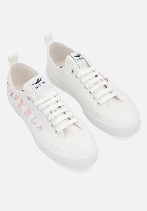 SUPERGA - 2630 Ripped ripped logo - ale white 