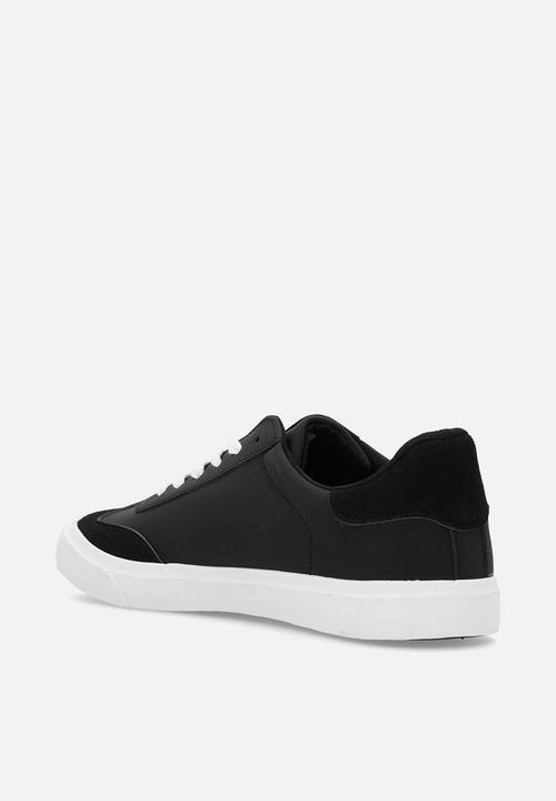 POLO - Colour block basic sneaker - black 
