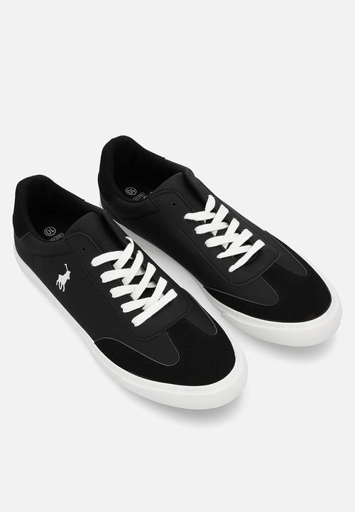 POLO - Colour block basic sneaker - black 