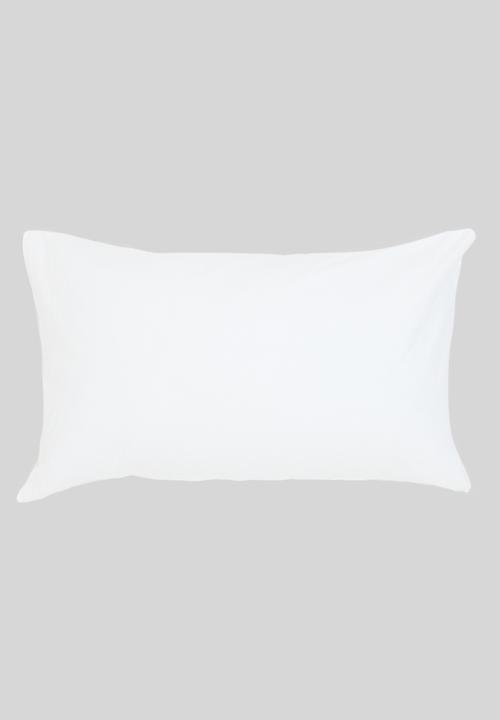 Sixth Floor - Brushed Cotton Winter p/case set - white