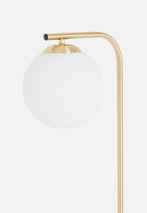Sixth Floor - Ivy floor lamp - gold
