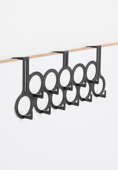 Storage Solutions - Over the door accessory organizer - black