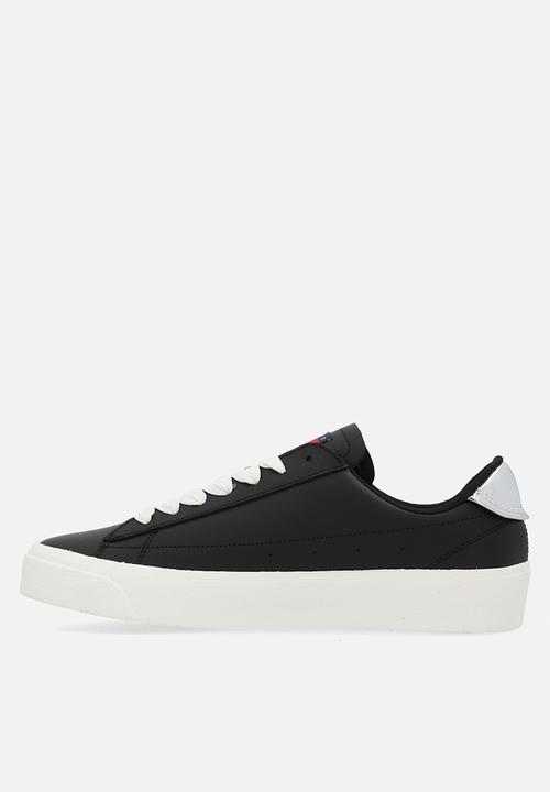 Tommy Hilfiger - TJW vulcanized leather platform low cut - black