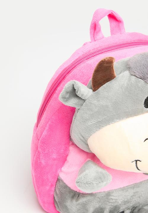 Pop Candy - Novelty back pack pink & grey