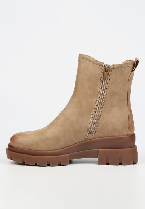 Rock & Co - Hunt 1 chelsea boot - taupe